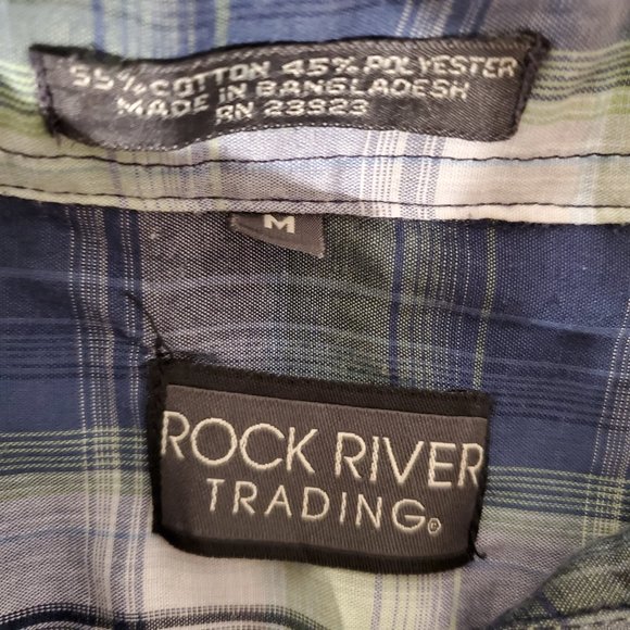 Rock River Trading Mens Size Medium Button Down - Picture 4 of 6